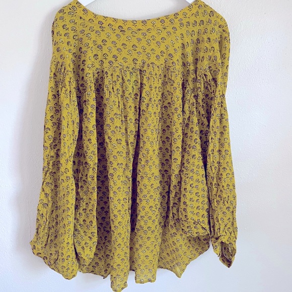 NWT Anthropologie Pilcro The Sidney Printed Batwing Blouse 2X - Picture 10 of 10